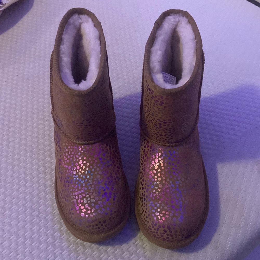 Multicolor UGGS size 5